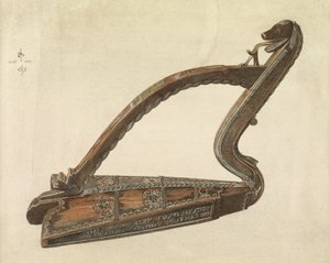 Irish Harp by Edward Burne Jones